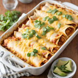 Creamy Chicken Enchiladas