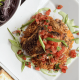 Tuesday 6/16 Dinner Special: Cheese stuffed blue corn chicken