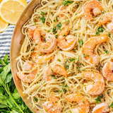 Wednesday 7/22 Dinner Special: Shrimp scampi over pasta