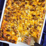 Sausage Cheddar Bake