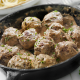 Swedish Meatballs with Rice