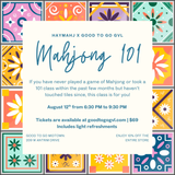 Mahjong 101 | Midtown | August 12th from 6:30 PM to 9:30 PM