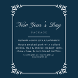 New Year's Day Meal Package