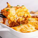 Tuesday 8/4 Dinner Special: Chicken enchilada bake