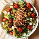 Thursday 4/16 Dinner Special: Caprese pasta with grilled chicken