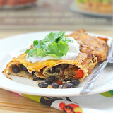 Black Bean & Spinach Enchiladas